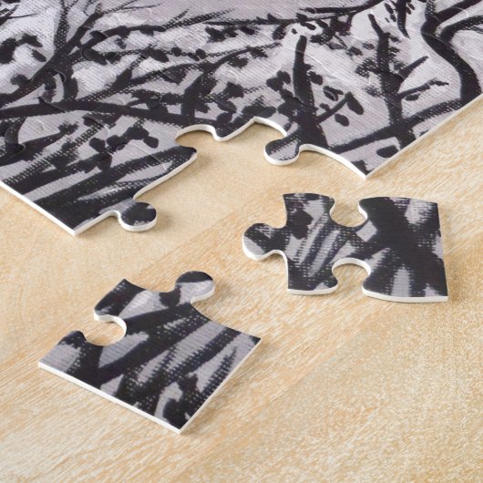 非表示顔 ジグソーパズル (側面)