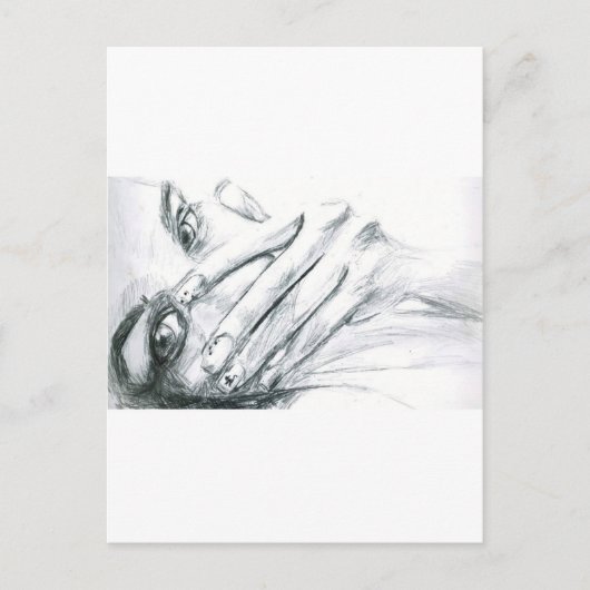 非表示，スマイル ポストカード (正面)