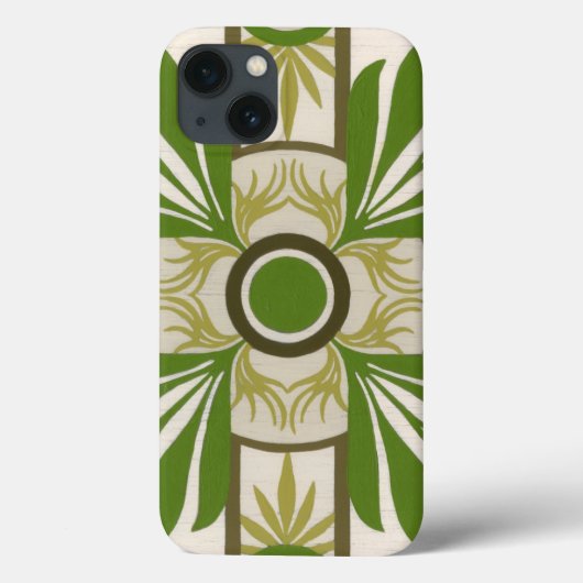 非装飾されたやしモチーフI Case-Mate iPhoneケース (裏面)