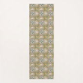 非装飾されたろうけつ染めの正方形II ヨガマット (正面)