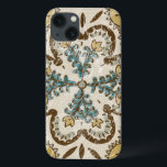 非装飾されたろうけつ染めの正方形II iPhone 13ケース<br><div class="desc">家のDécor</div>