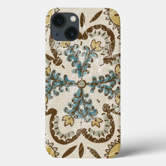 非装飾されたろうけつ染めの正方形II Case-Mate iPhoneケース (裏面)