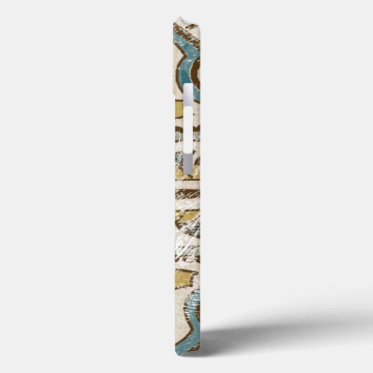 非装飾されたろうけつ染めの正方形III Case-Mate iPhoneケース (裏面 / 左)