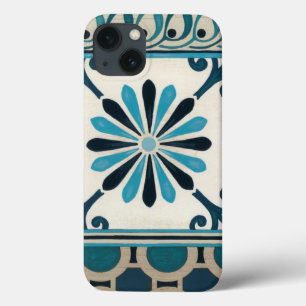 非装飾されたインディゴのフリーズII iPhone 13ケース