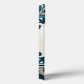 非装飾されたインディゴのフリーズII Case-Mate iPhoneケース (裏面 / 右)