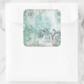 非装飾された花のスプレーIII スクエアシール (バッグ)