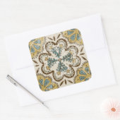 非装飾ろうけつ染めスクエアII スクエアシール (封筒)