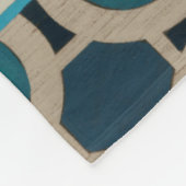 非装飾インディゴフリーズII フリースブランケット (角)