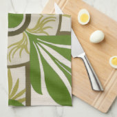 非装飾パームモチーフI キッチンタオル (四つ折り)