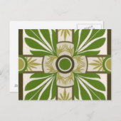 非装飾パームモチーフI ポストカード (正面/裏面)