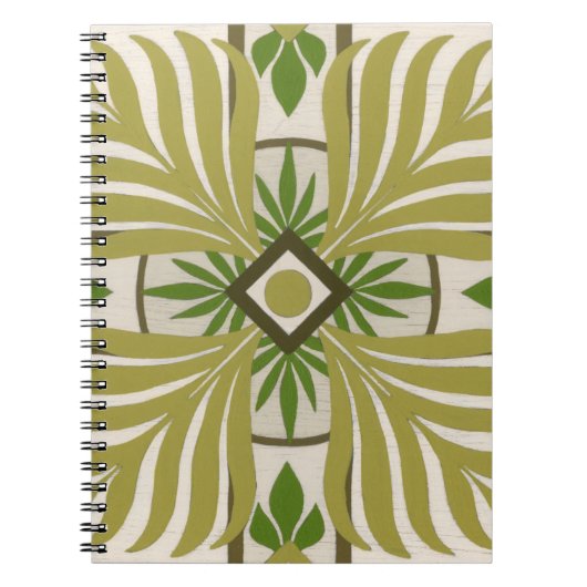 非装飾パームモチーフII ノートブック (正面)