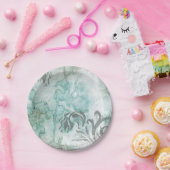 非装飾フラワースプレーIII ペーパープレート (パーティー)