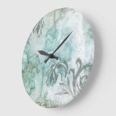 非装飾フラワースプレーIII ラージ壁時計 (傾斜)