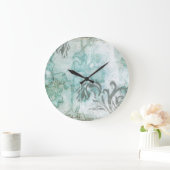 非装飾フラワースプレーIII ラージ壁時計 (ホーム)