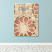 非装飾マラケシュデザインI キャンバスプリント (インサイチュ (ウッドフロア))