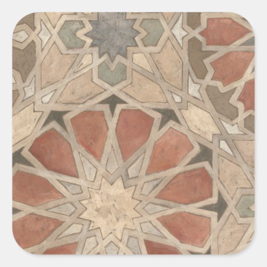 非装飾マラケシュデザインI スクエアシール (正面)