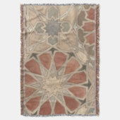 非装飾マラケシュデザインI スローブランケット (正面縦)