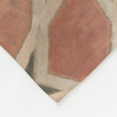 非装飾マラケシュデザインI フリースブランケット (角)