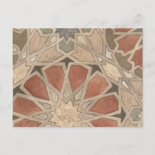 非装飾マラケシュデザインI ポストカード (正面)