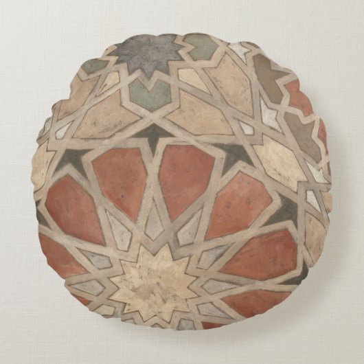 非装飾マラケシュデザインI ラウンドクッション (正面)