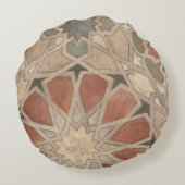 非装飾マラケシュデザインI ラウンドクッション (裏面)