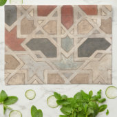 非装飾マラケシュデザインII キッチンタオル (折り畳み)