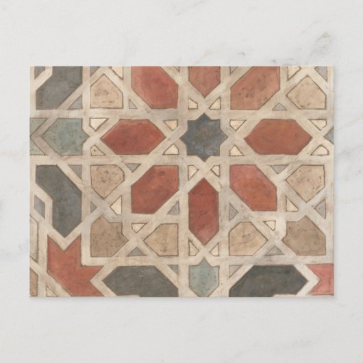 非装飾マラケシュデザインII ポストカード (正面)