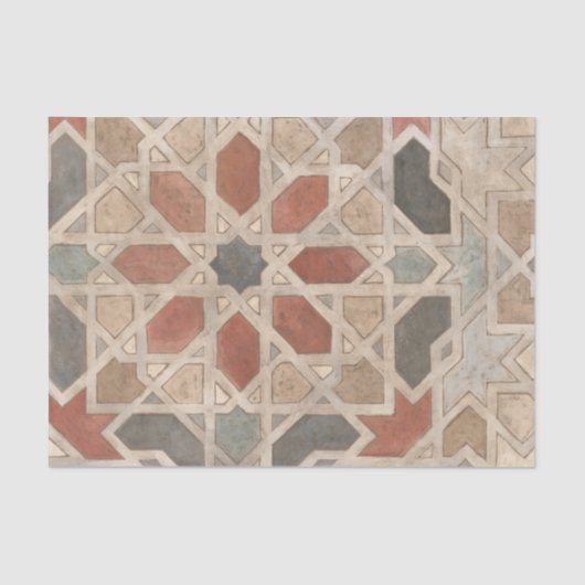 非装飾マラケシュデザインII 薄葉紙 (正面)