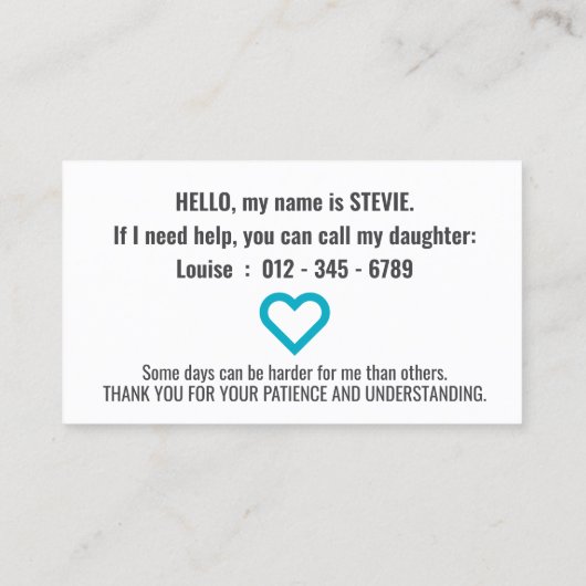 非言語忍耐pvcバッジ 名刺 (裏面)