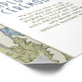 非詰め式サインヴィンテージアールヌーボー ポスター (角)