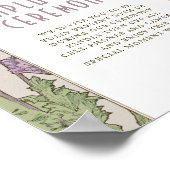 非詰め式サインヴィンテージアールヌーボー ポスター (角)