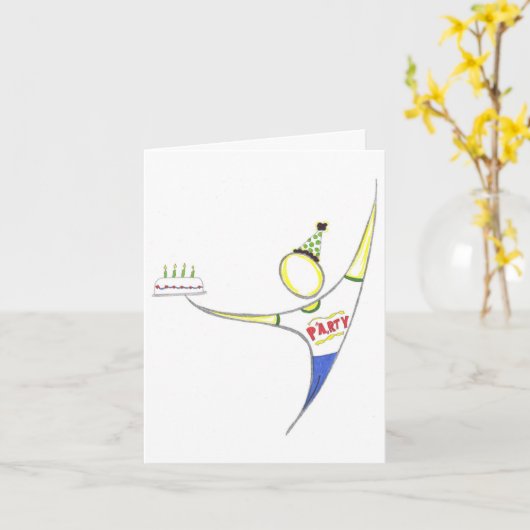 非誕生日カード カード (黄色い花)