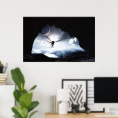 非連結36インチx 22.5インチ ポスター (ホームオフィス)