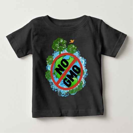 非遺伝子組換え ベビーTシャツ (正面)