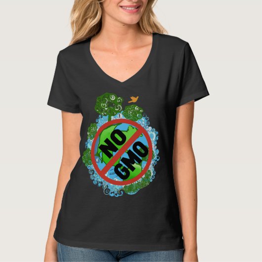 非遺伝子組換え Tシャツ (正面)