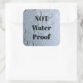 非防水滴水スプラッシュフリーカスタム スクエアシール (バッグ)