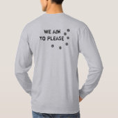 非難されたワイシャツ Tシャツ (裏面)