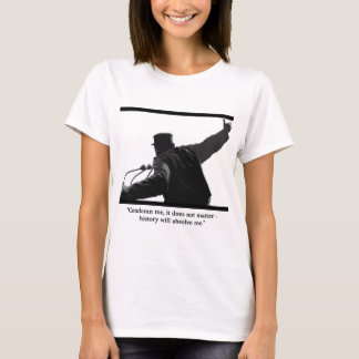 "非難して下さい私を" Tシャツ