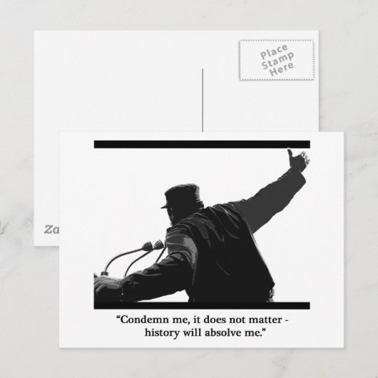 「非難せよ」 ポストカード (正面/裏面)