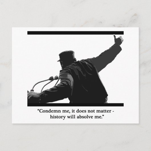 「非難せよ」 ポストカード (正面)