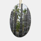 非難-オーナメントの場所のTikiの保護者 セラミックオーナメント (左)