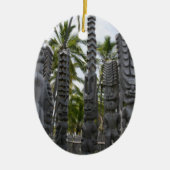 非難-オーナメントの場所のTikiの保護者 セラミックオーナメント (正面)