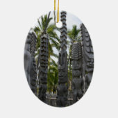 非難-オーナメントの場所のTikiの保護者 セラミックオーナメント (裏面)