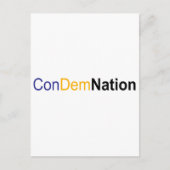 非難 ポストカード (正面)