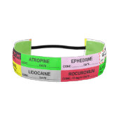 非頭スリップまたは滑ること帯 アスレチックヘッドバンド (正面)