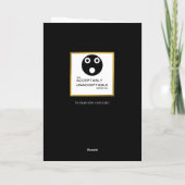 非高級誕生日カード カード (裏面)