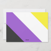 非2進数の誕生日祝いメッセージ シーズンカード (裏面)