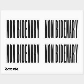 非B値 |アンチジョーバイデン氏 |光 長方形シール (シート)