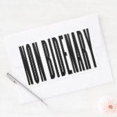 非B値 |アンチジョーバイデン氏 |光 長方形シール (封筒)