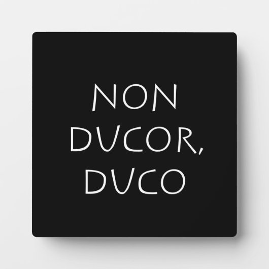 非ducor duco フォトプラーク (正面)